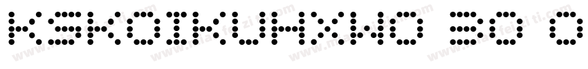 KSKOIKUHXW0 30 00字体转换